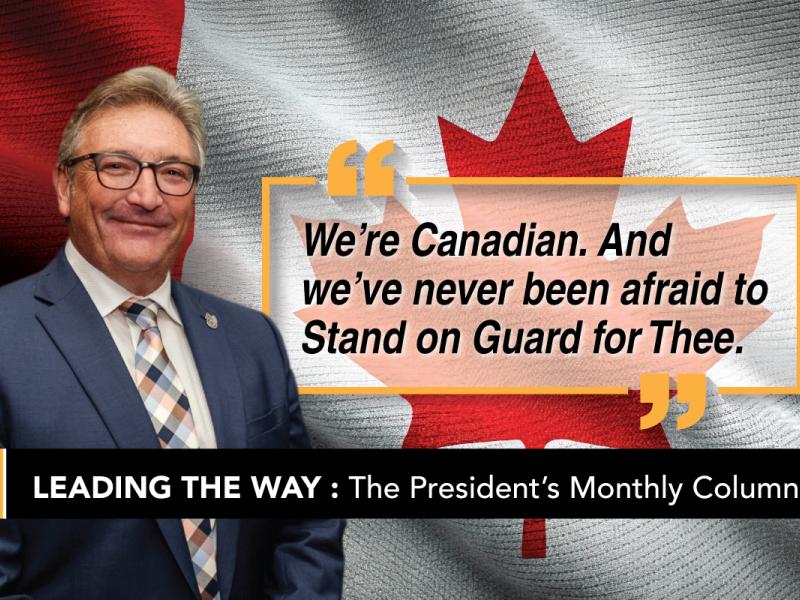 Leading the way the President